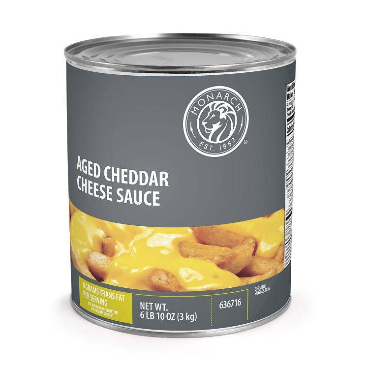 MONARCH SAUCE, CHEESE CHEDDAR AGED SHELF STABLE