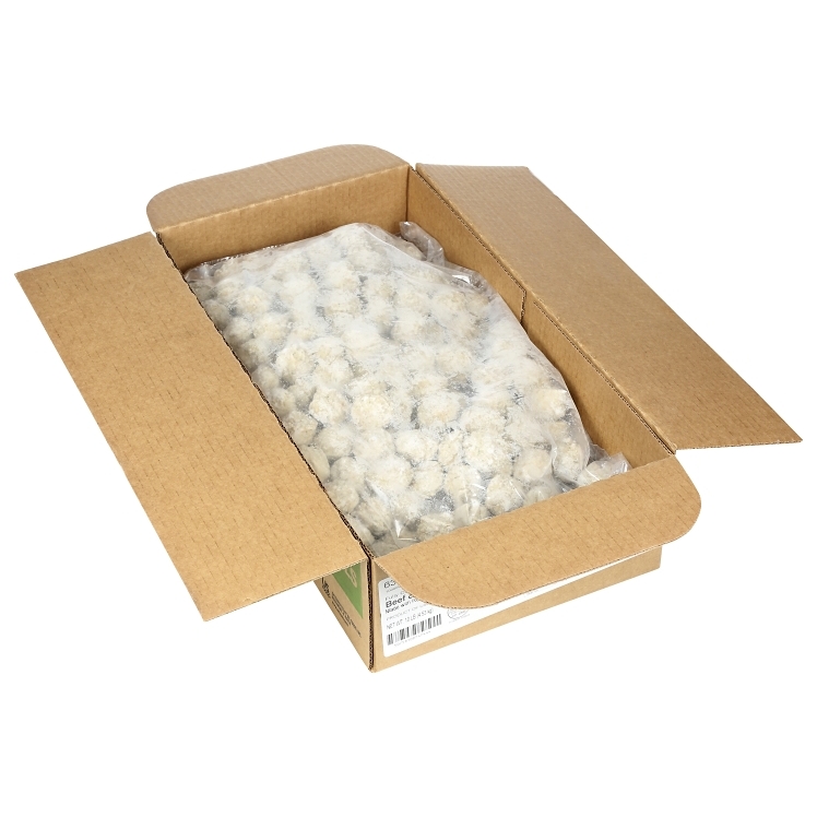 ROSELI MEATBALLS BEEF AND PORK WITH CHEESE COOKED IQF FROZEN 0.5 OZ