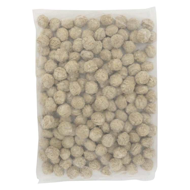 ROSELI MEATBALLS BEEF AND PORK WITH CHEESE COOKED IQF FROZEN 0.5 OZ