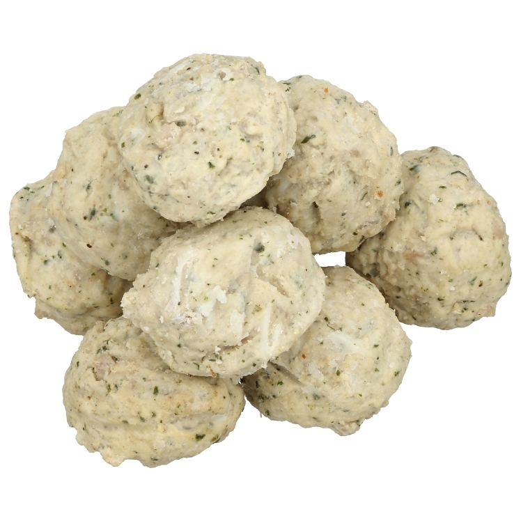 ROSELI MEATBALLS BEEF AND PORK WITH CHEESE COOKED IQF FROZEN 0.5 OZ