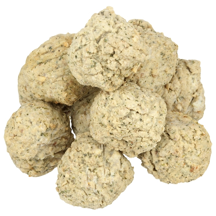 ROSELI MEATBALLS BEEF AND PORK WITH CHEESE COOKED IQF FROZEN 2 OZ