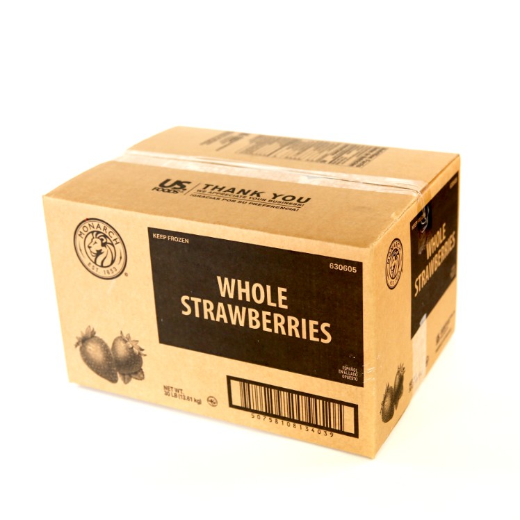 MONARCH WHOLE FROZEN STRAWBERRIES