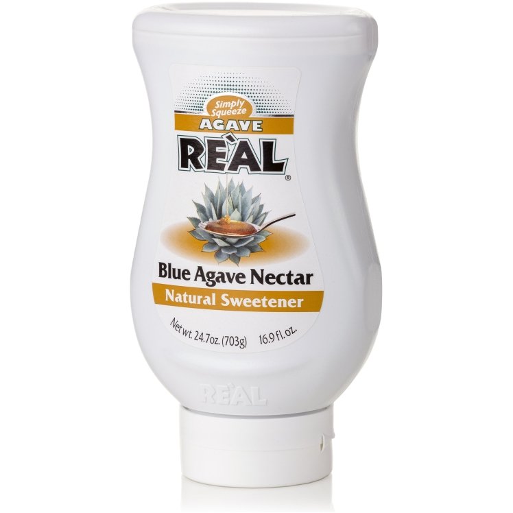 REAL INFUSED BLUE AGAVE NECTAR SYRUP