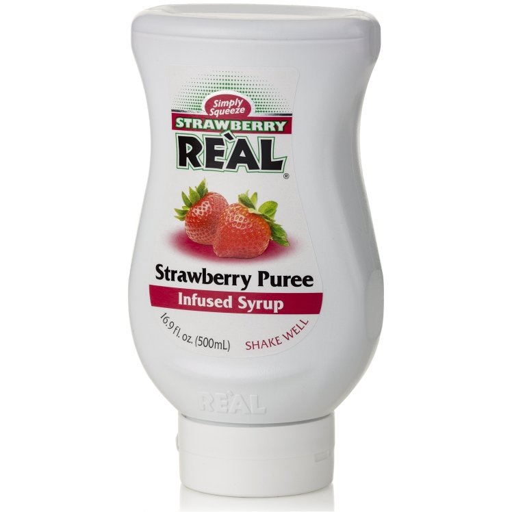 REAL INFUSED STRAWBERRY SYRUP