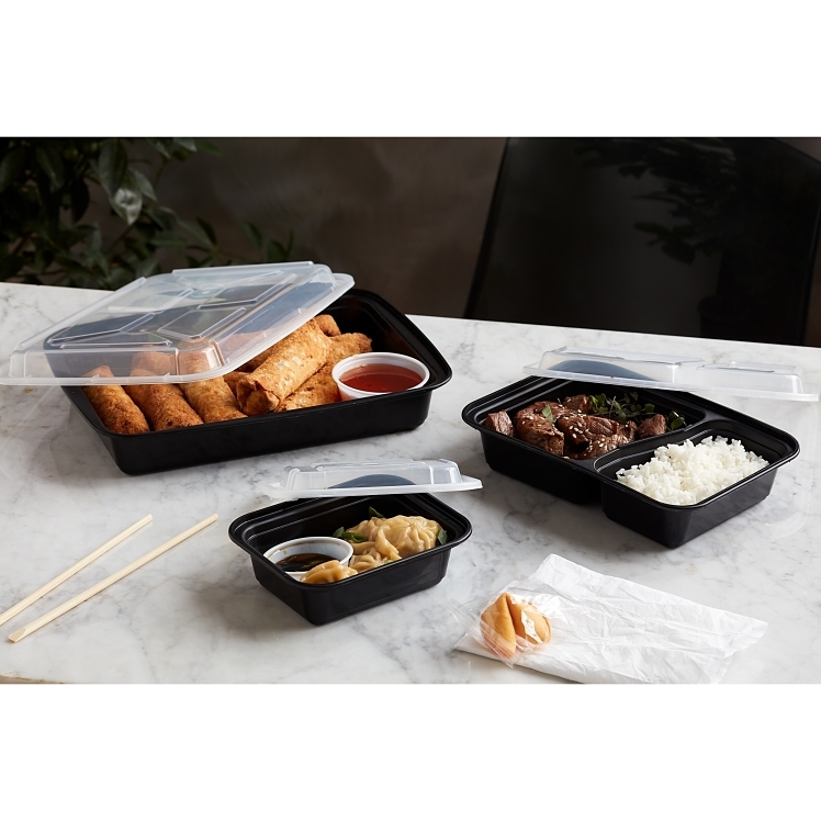 NEWSPRING 58 OUNCE 1 COMPARTMENT PLASTIC CONTAINER