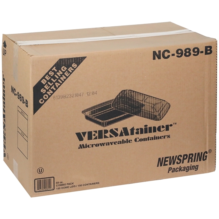 NEWSPRING 58 OUNCE 1 COMPARTMENT PLASTIC CONTAINER