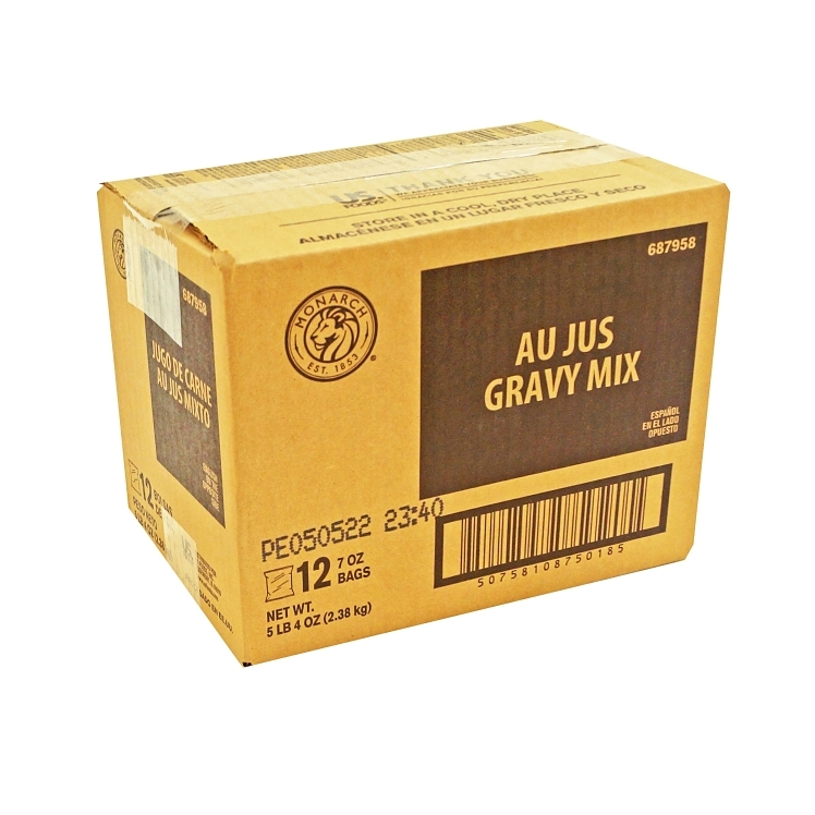 MONARCH MIX, GRAVY AU JUS PHOSPHATE-FREE SHELF STABLE