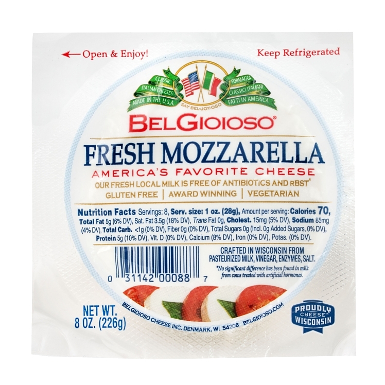 BELGIOIOSO MOZZARELLA CHEESE BALL 8OZ DRY PACK