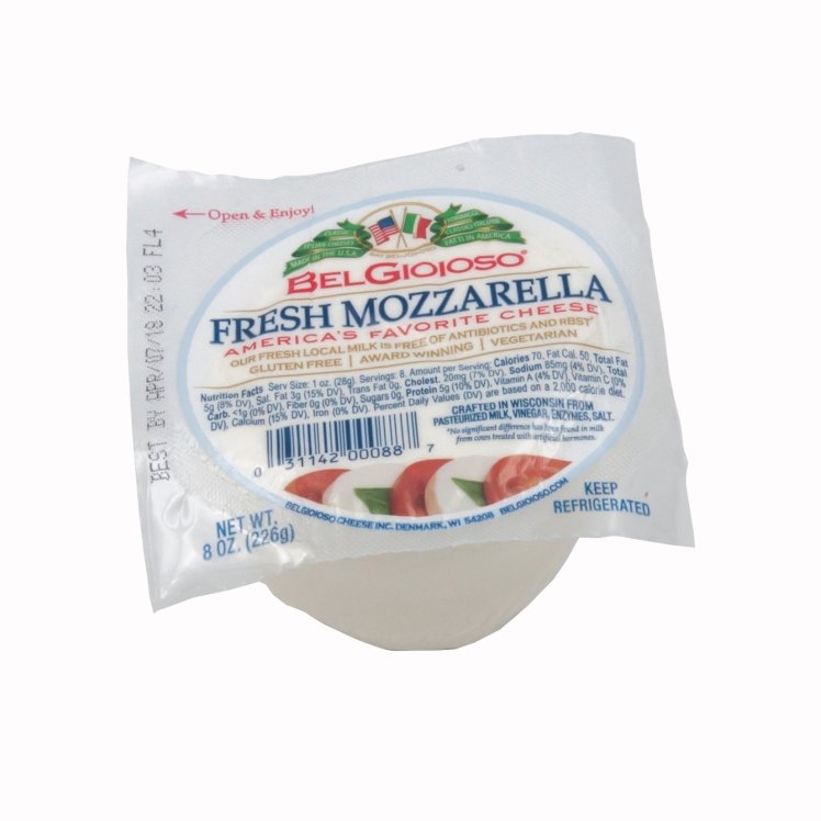 BELGIOIOSO MOZZARELLA CHEESE BALL 8OZ DRY PACK