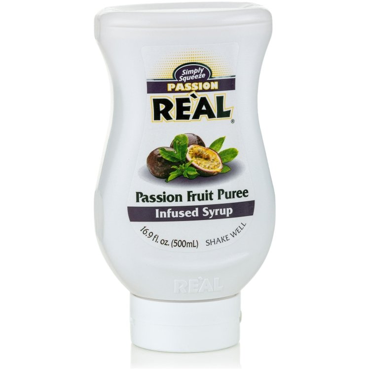 REAL INFUSED PASSION FRUIT SYRUP