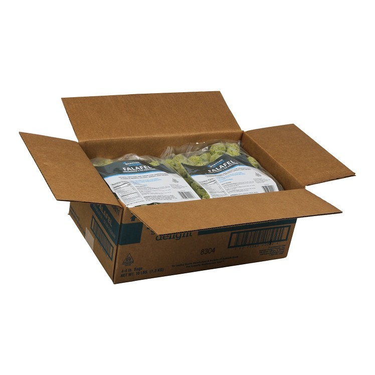 GRECIAN DELIGHT UNCOOKED FROZEN FALAFEL