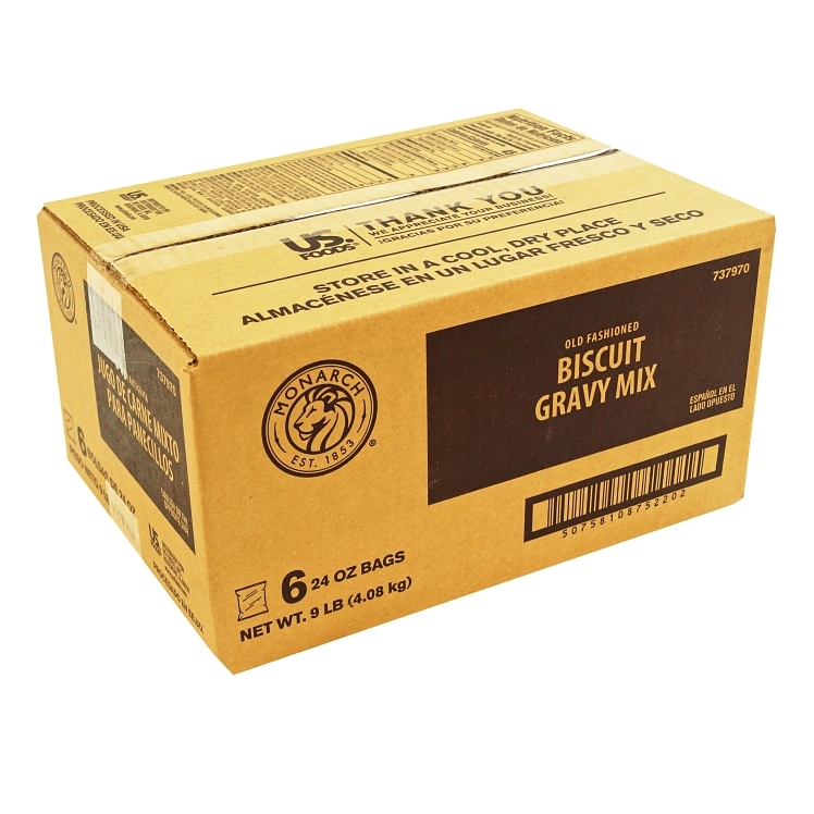 MONARCH MIX, GRAVY BISCUIT PHOSPHATE FREE SHELF