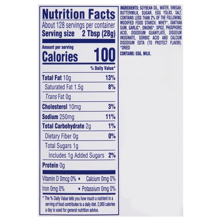 KRAFT RANCH DRESSING PLASTIC JUG