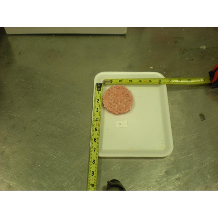HOLTEN HAMBURGER BEEF PATTY 80/20 8:1
