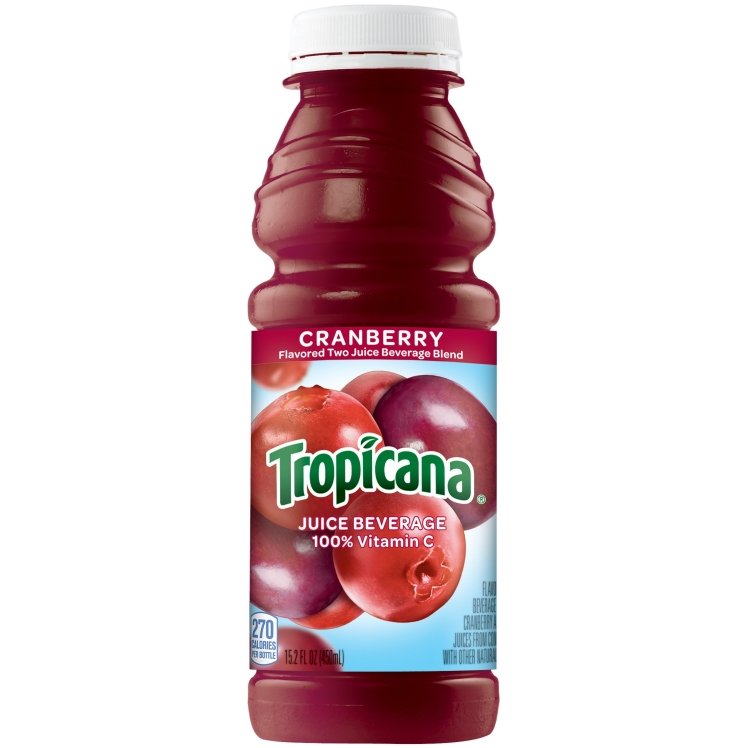 TROPICANA JUICE CRANBERRY DRINK 27%