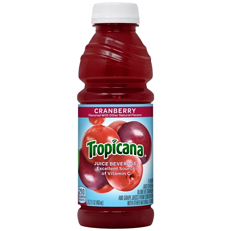 TROPICANA JUICE CRANBERRY DRINK 27%