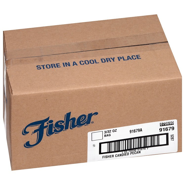 FISHER PECANS FANCY SUGAR FROSTED SHELF