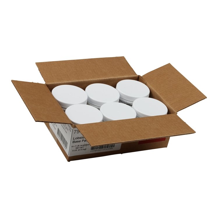 MOLLY'S KITCHEN NO MSG LOBSTER PASTE SOUP BASE SHELF STABLE PLASTIC JAR