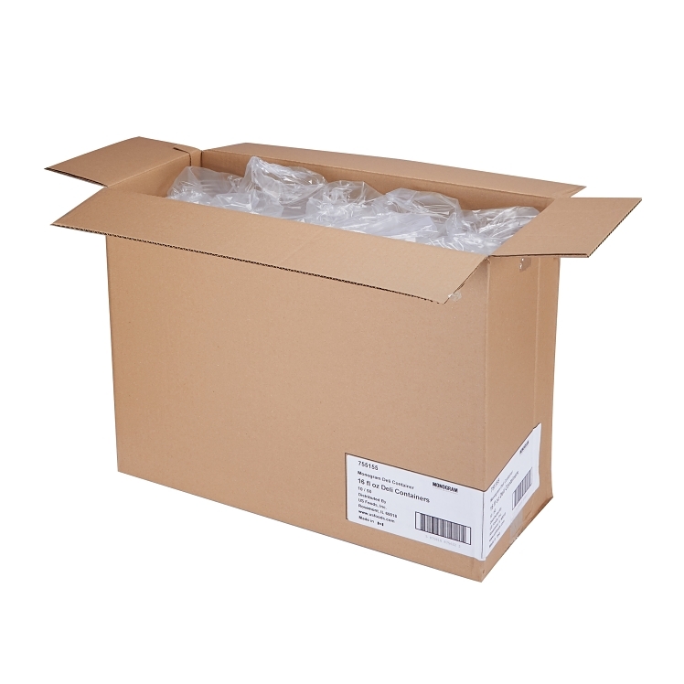 VALU PLUS CONTAINER, 16 OUNCE 1 COMPARTMENT POLYPROPYLENE