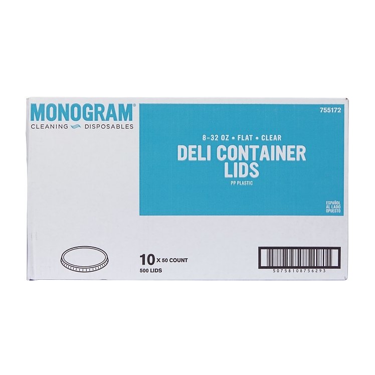 LID, CONT 8-32 Z FLAT POLYP