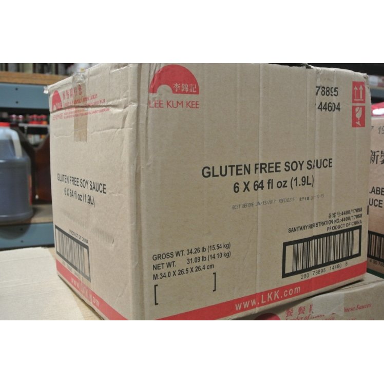 LEE KUM KEE SAUCE SOY GLUTEN FREE PLASTIC BOTTLE