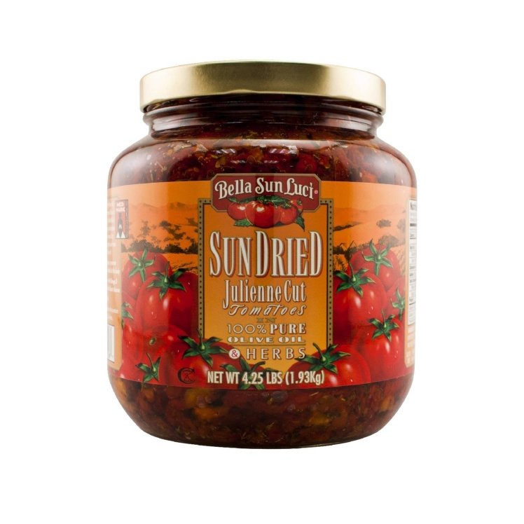 BELLA SUN LUCI SUN DRIED TOMATOES JULIENNED JAR