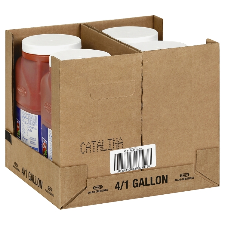 KRAFT FRENCH DRESSING PLASTIC SHELF JAR