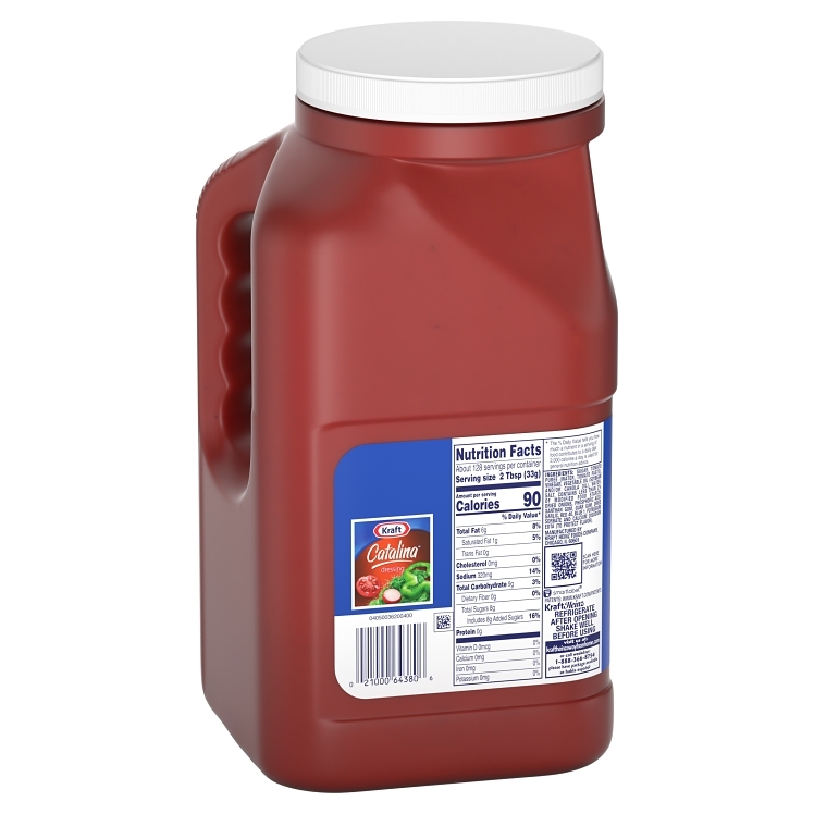 KRAFT FRENCH DRESSING PLASTIC SHELF JAR