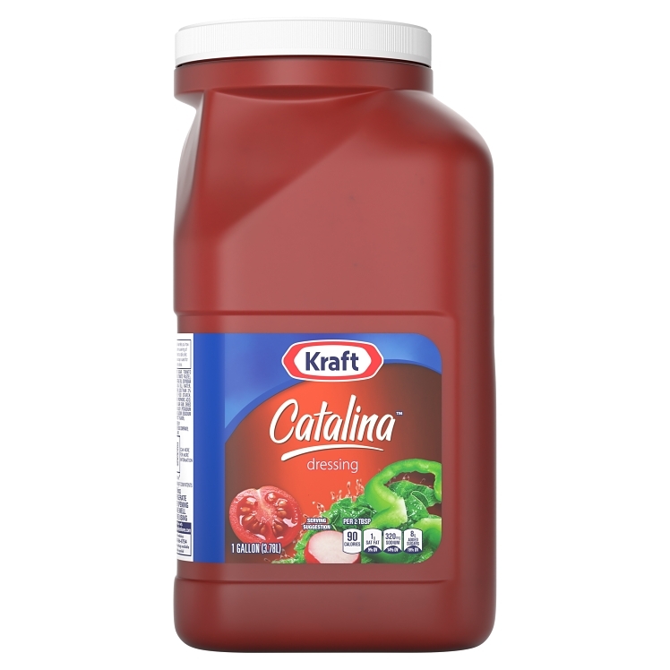 KRAFT FRENCH DRESSING PLASTIC SHELF JAR