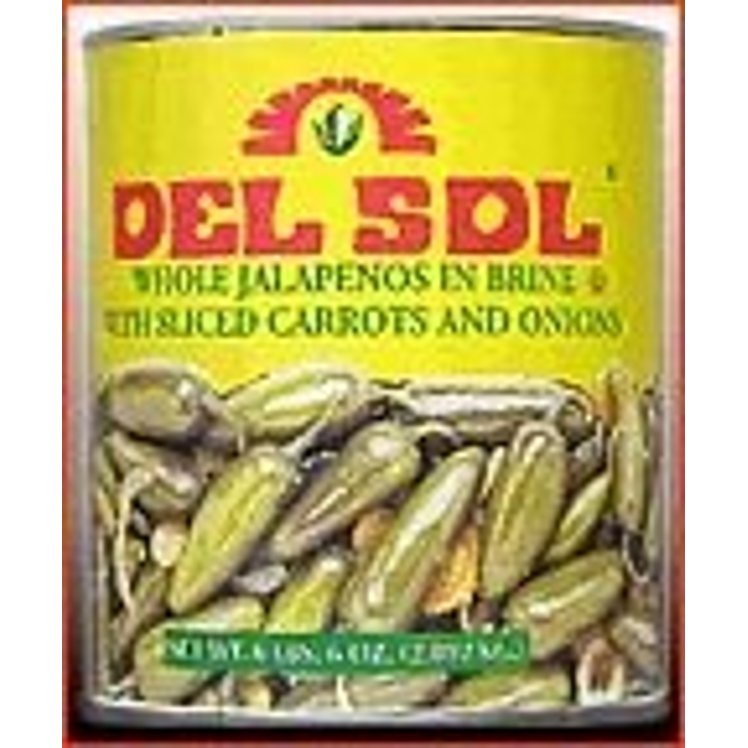 DEL SOL WHOLE JALAPENOS IN ESCABECHE