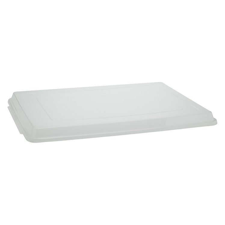 WINCO COVER PAN FULL SIZE POLYPROPYLENE CLEAR LID