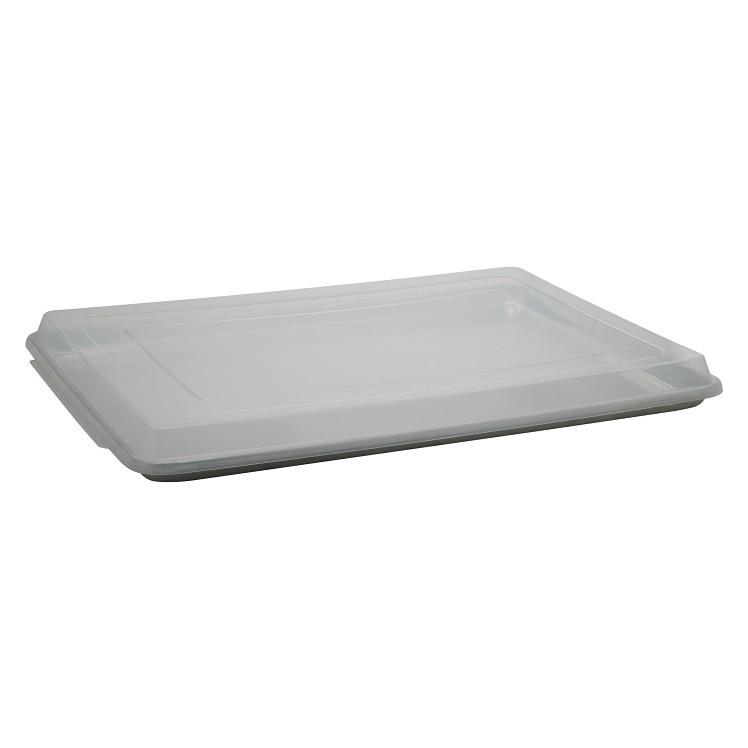 WINCO COVER PAN FULL SIZE POLYPROPYLENE CLEAR LID