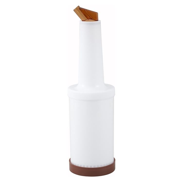 D.W.L. Industries/Winco Plastic Quart Pour Mix Bar Bottle