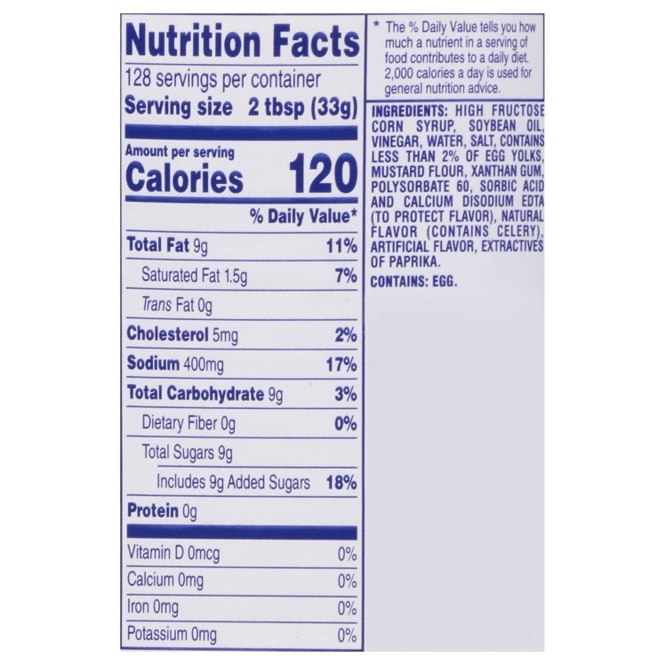 KRAFT DRESSING COLESLAW SHELF STABLE JAR