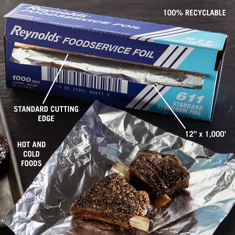 REYNOLDS ALUMINUM FOIL #611 12 INCH X 1000 FEET