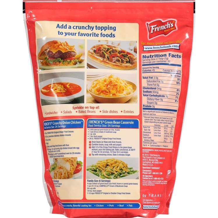 FRENCHS FRIED ONIONS