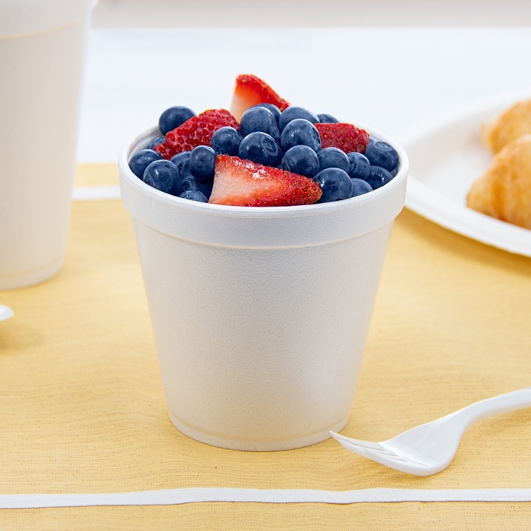 DART 16 OZ SQUAT FOAM FOOD CONTAINERS