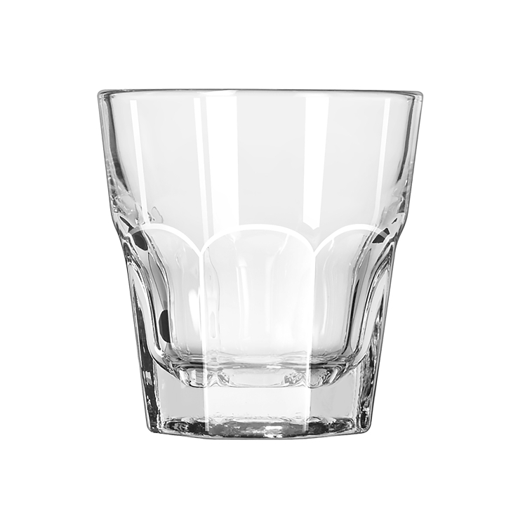 Libbey Glass 8 oz Clear Gibraltar Rocks Glass