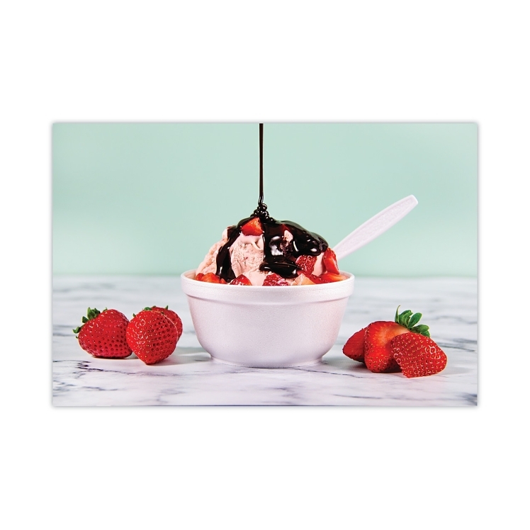 DART WHITE 8OZ FOAM BOWL