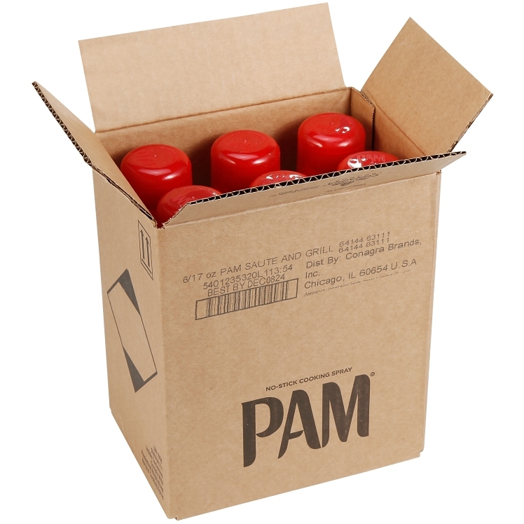 PAM PAN COATING CANOLA WATER