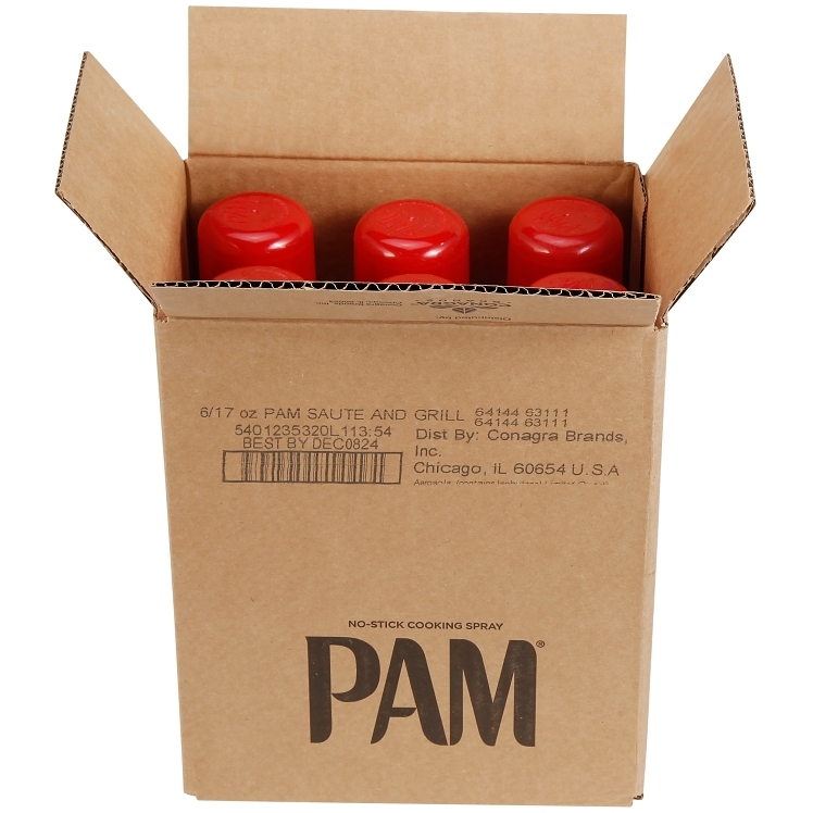 PAM PAN COATING CANOLA WATER