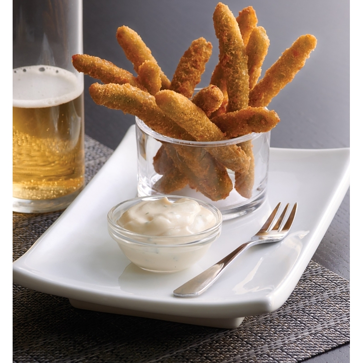 MOLLYS KITCHEN BATTERED GREEN BEANS W/ TOASTED ONION FLAVOR BATTER 6/2 LB FZN