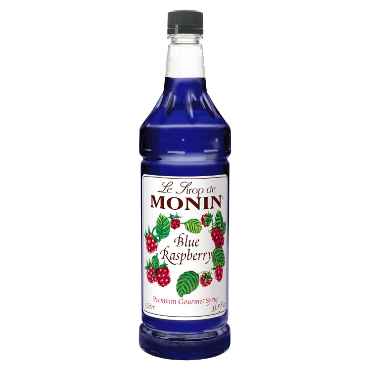 MONIN BLUE RASPBERRY SYRUP
