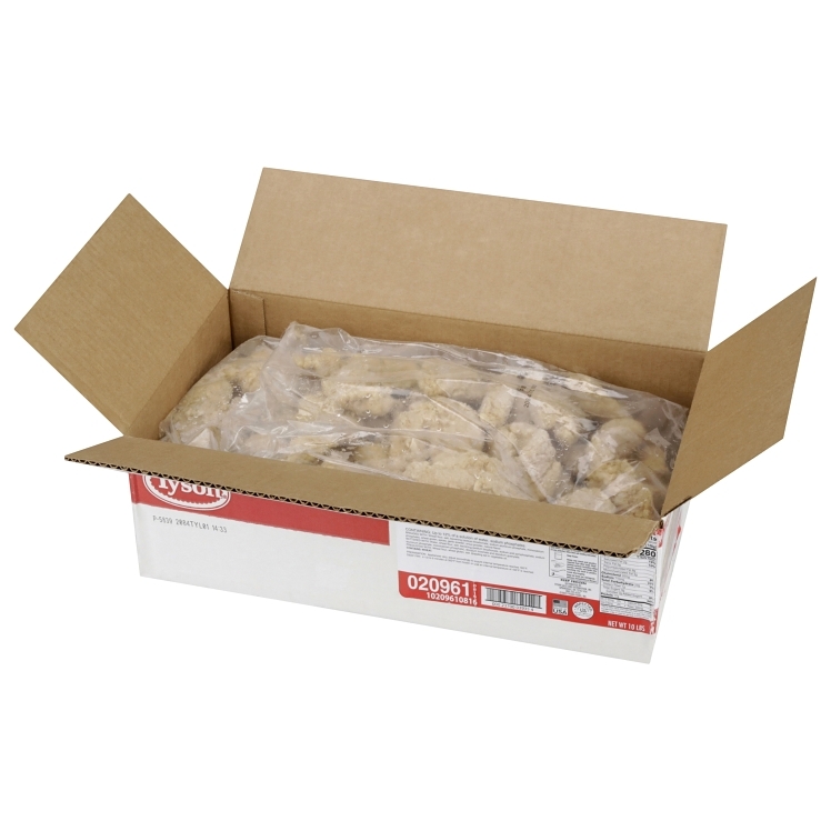 TYSON BREADED RAW CHICKEN FRITTER TENDERLOINS