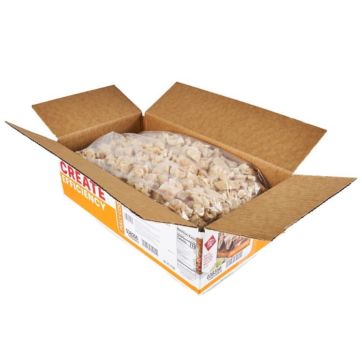 TYSON DICED COOKED CHICKEN BREAST MEAT 0.5 INCH
