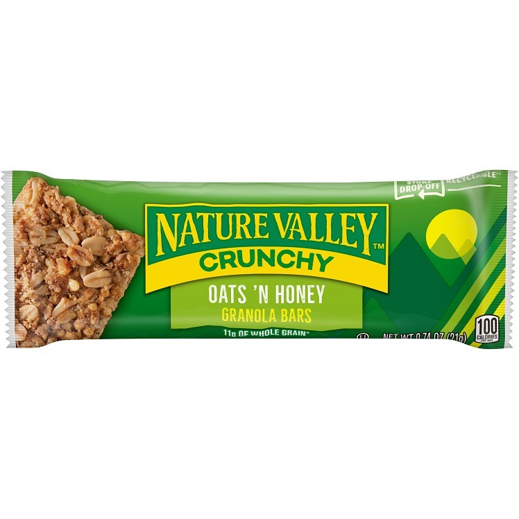 NATURE VALLEY SNACK BAR, GRANOLA HONEY OAT