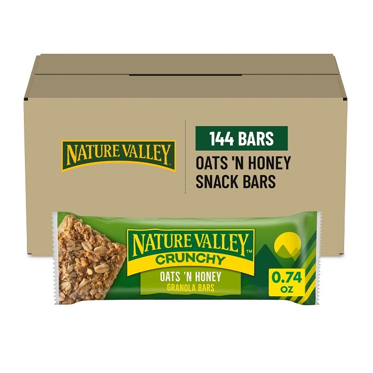 NATURE VALLEY SNACK BAR, GRANOLA HONEY OAT