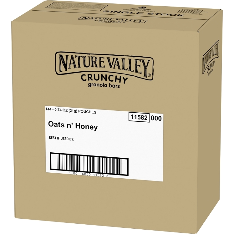NATURE VALLEY SNACK BAR, GRANOLA HONEY OAT