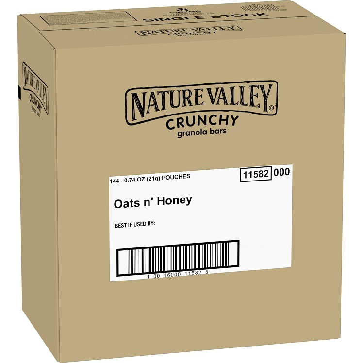 NATURE VALLEY SNACK BAR, GRANOLA HONEY OAT