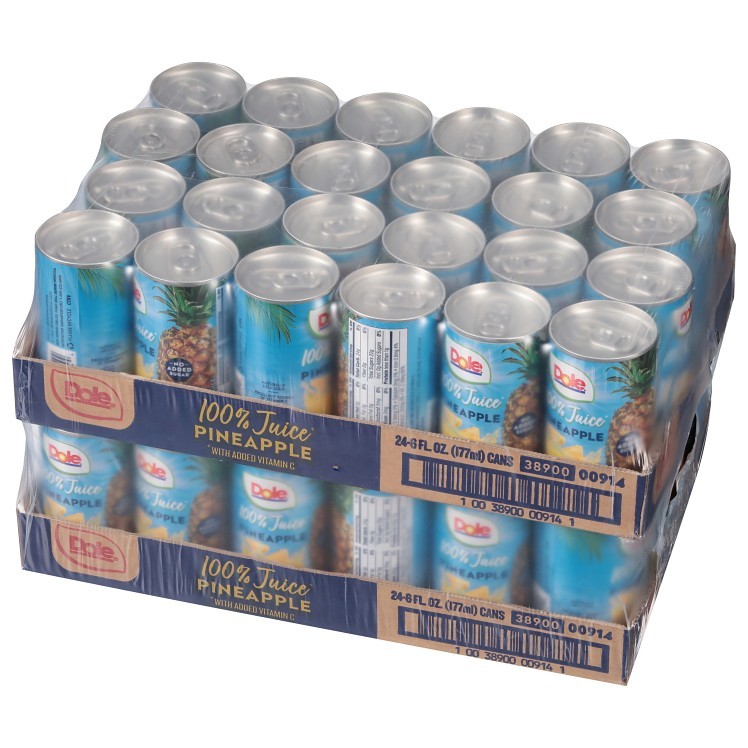 DOLE PACKAGED PINEAPPLE JUICE